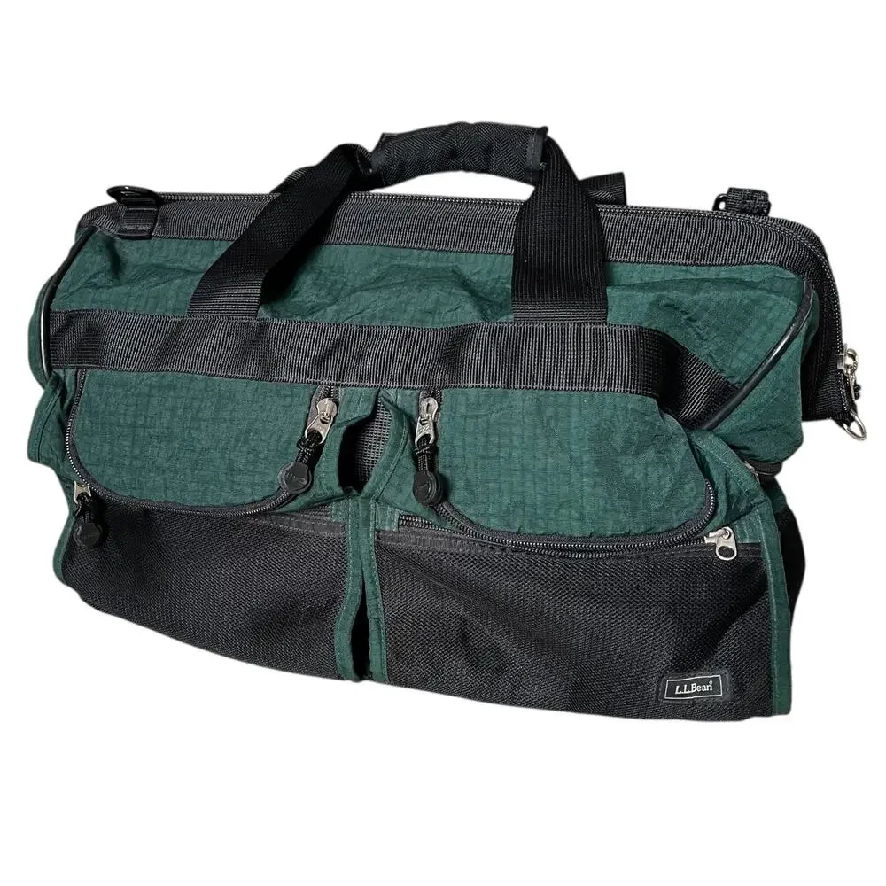 L.L. Bean Weekender Duffle Travel With Strap Bag